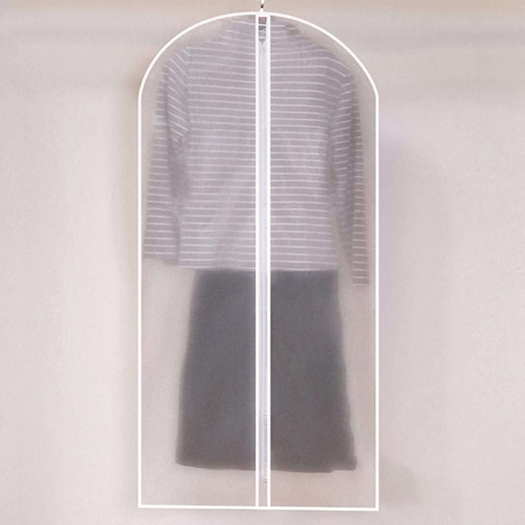 5 шт. пылезащитный мешок, прозрачный чехол для одежды, водонепроницаемый, пылезащитный, против плесени, без морщин, мешок для хранения