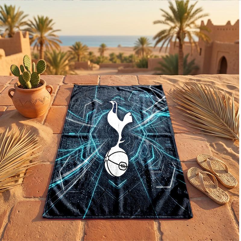 Tottenham Hotspur Print Microfiber Beach Towel Quick Dry Absorbent Large Towel For Beach Swimming Travel