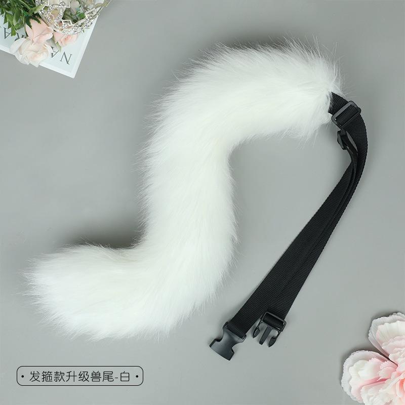 A Piece of Lolita Jewelry, Handmade Simulation Headband, Upgraded Beast Tail Clothing Accessories, Plush Accessories.