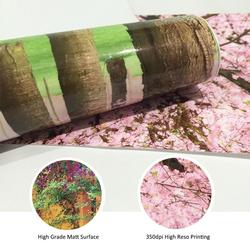 Landscape Door Stickers 3D Removable Vinilos Para Puertas Adhesive Wallpaper Art Murals for Doors Bibliotheque Modern Home Decor