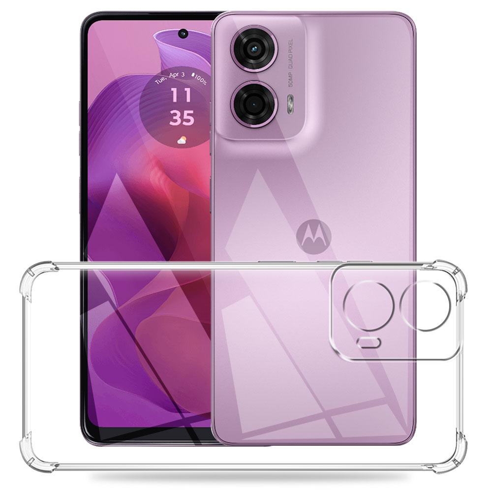 Для Moto E14 Moto E13 Чехол Прозрачный Противоударный Силиконовый Мягкий Чехол для Телефона Для Motorola Moto E14 E 14 MotoE13 Прозрачная Защитная Задняя Крышка