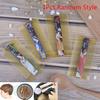 Durable Resin Dense-Toothed Comb Lice Comb Anti-Dandruff Comb Hairdressing Comb