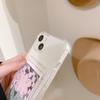 Силиконовый чехол-держатель для карт Zhitai для iPhone 16, 15, XS, XR — подходит для карточек питания, банковских карт и других карт