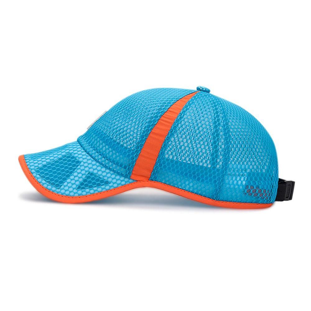 Adjustable Fashion Boys Girls Baseball Cap Sun Protection Caps Full Mesh Hats Summer Sunscreen Hats