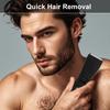 Триммер для волос в паху и на теле для мужчин Электрический триммер Триммер для лобковых волос Бритва для тела Водонепроницаемый Влажный/Сухой Бритва для тела Грумер