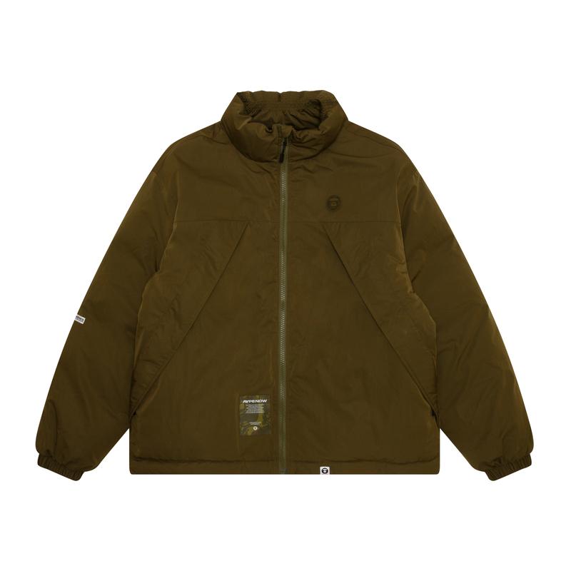 Aape By *A Bathing APE® Logo Patch Down Jacket AAPDNM7655XXN