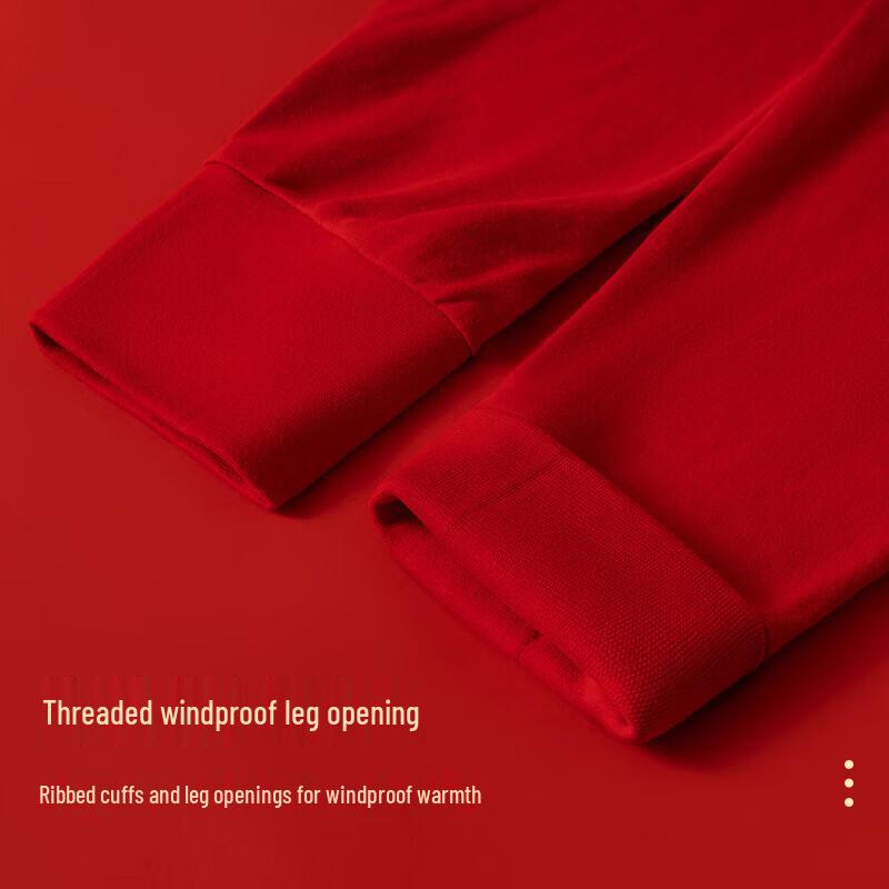 Lonsa Мужское красное термобелье из 100% хлопка