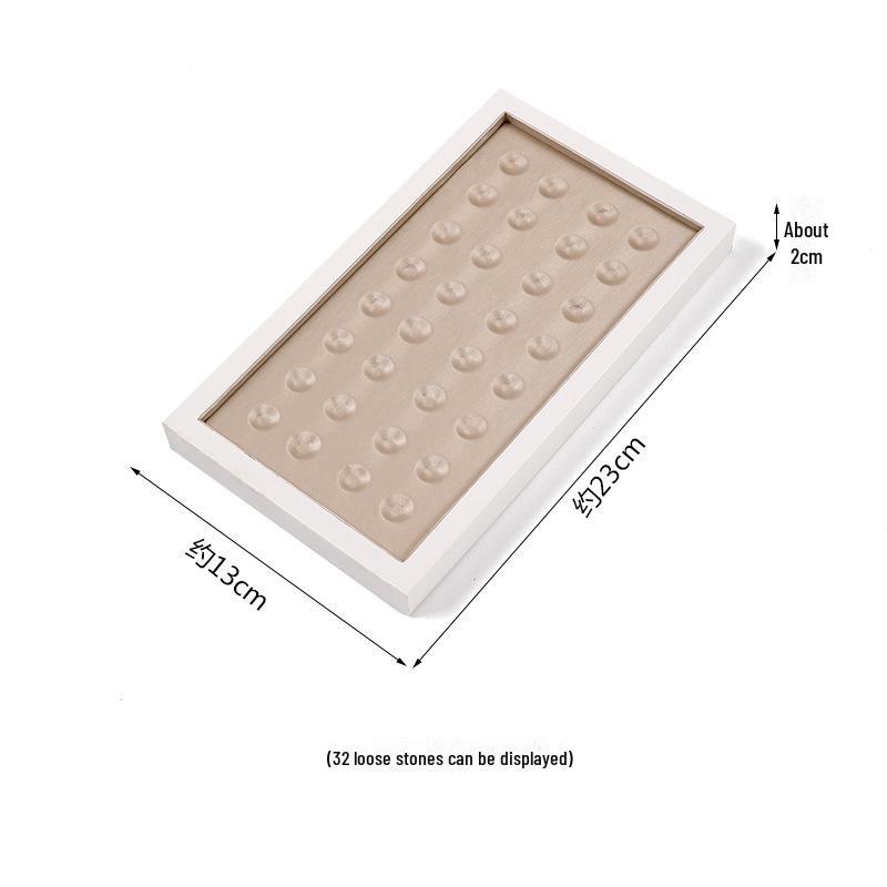 Подставка для ювелирных изделий из нефрита для сережек, ожерелий и браслетов