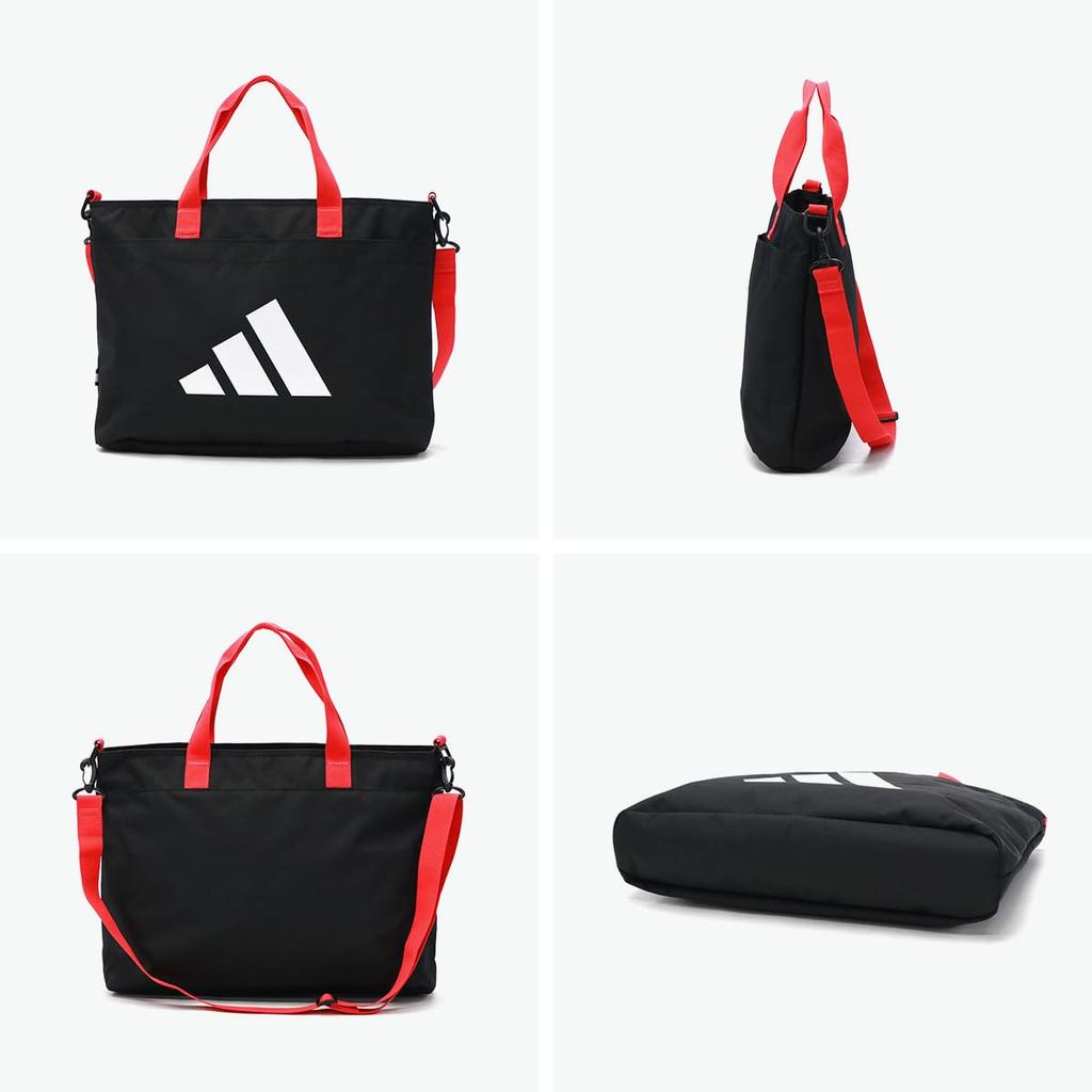 Adidas Tote Bag, Handbag, Lesson Bag, Lightweight, Gusseted, Kids', No. 66004, Black
