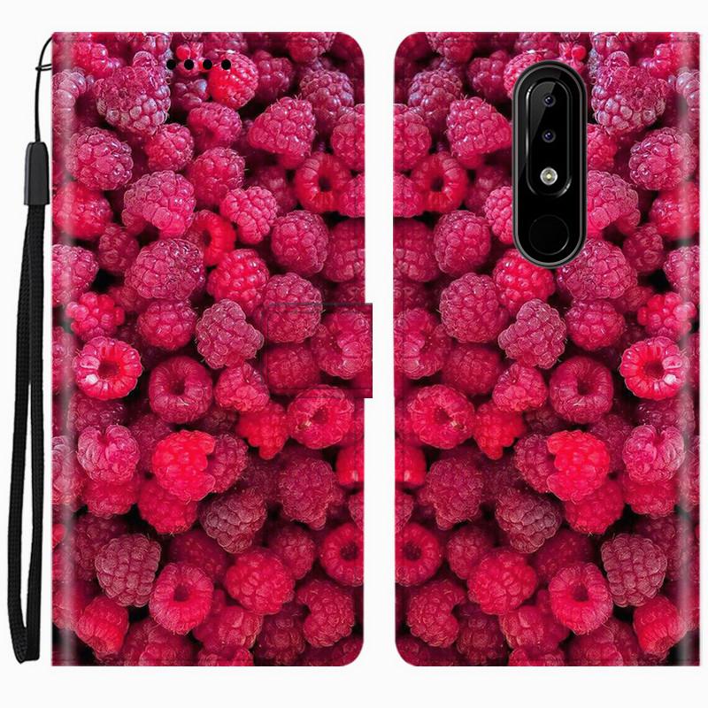 Для Nokia 5.1 Plus Чехол Кожаный Чехол-бумажник с откидной крышкой Для Nokia 5.1 Plus Чехол для телефона Для Nokia TA-1120 TA-1105 TA-1102 Чехол Fundas