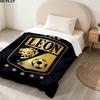 1PC Club Len Football Club Patterned Flannel Blanket Suitable For All Seasons For Home Decor Warmth And Comfort Gifts Holiday Present