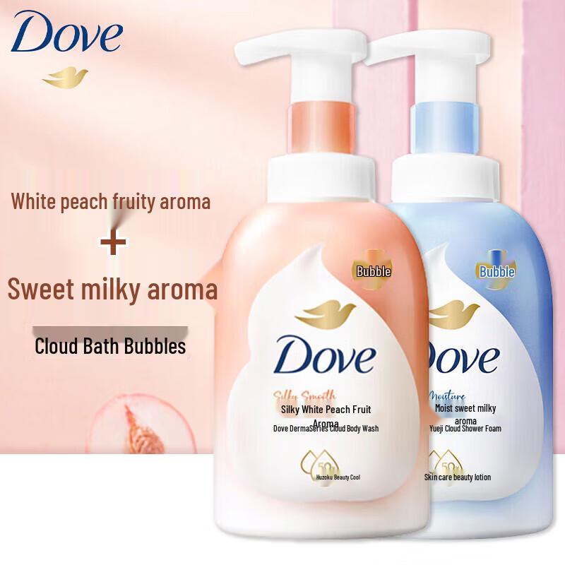 Набор пенящихся муссов для душа Dove