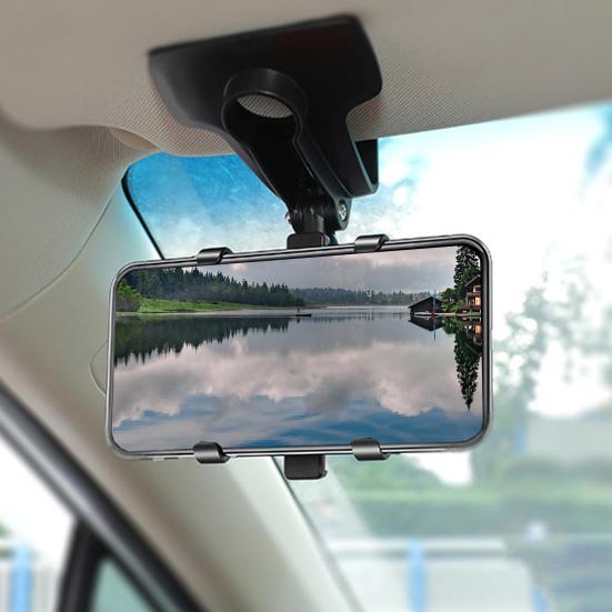 Универсальный держатель для телефона в автомобиль, многофункциональный, регулируемый, с клипсой, подставка, крепление, GPS