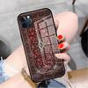 Чехол для телефона с арабским ковровым узором для iPhone 17 Pro Max 16 15 14 Pro Max 13 11 X Xs Xr 8 7Plus Стеклянная крышка