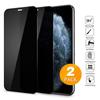 2 DONA iPhone 13 12 11 Pro Max XS MAX XR uchun josuslikka qarshi закалённое shisha, iPhone 6 7 8 Plus 12 mini uchun shaxsiy ekran himoyachisi shisha