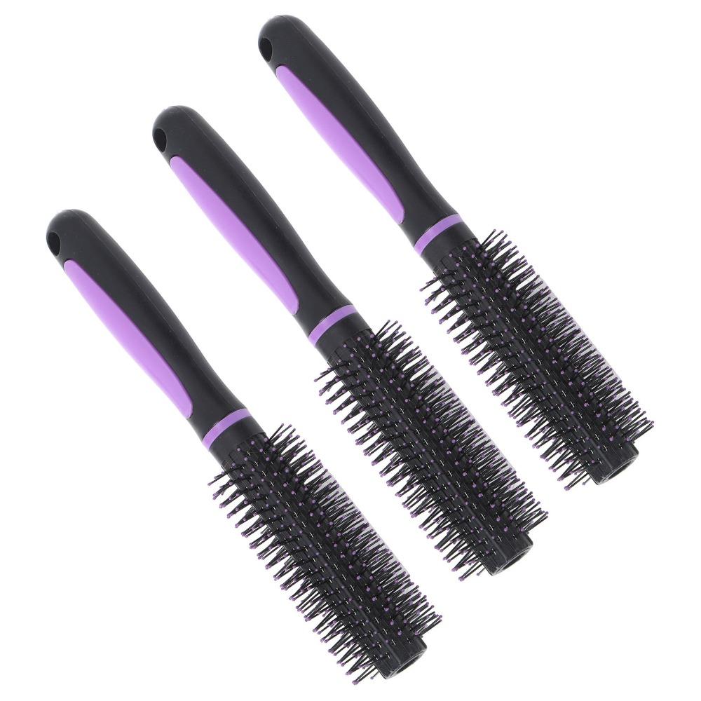 Slip Resistant Curling Roller Brush 9 Row Comb Styling Hair Brush Roller Comb For Salon Use