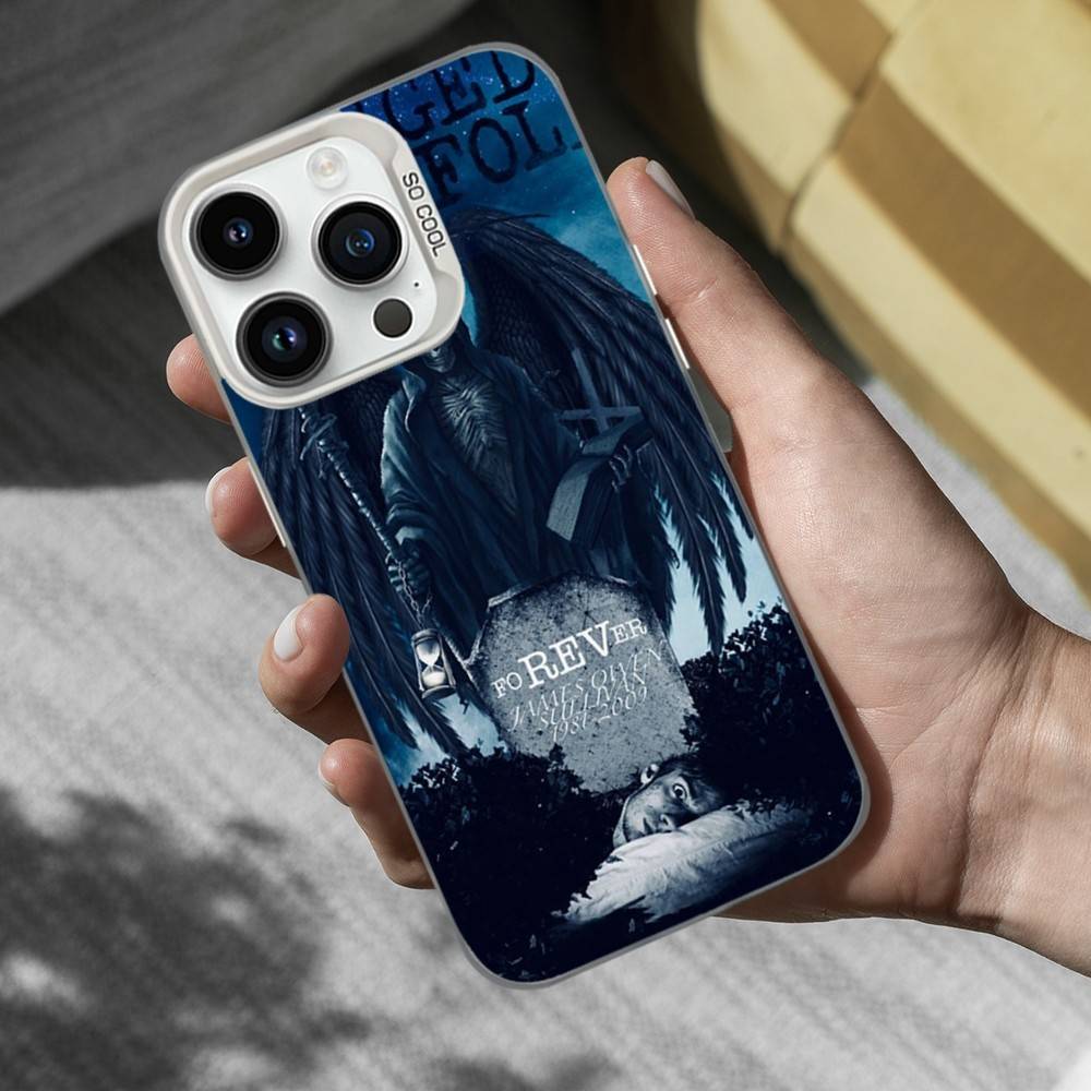 Band A-Avenged S-Sevenfold Phone Case For iPhone 16,15,14,13,12,11,Mini,Pro,SE,MAX White Matte Shockproof Cover