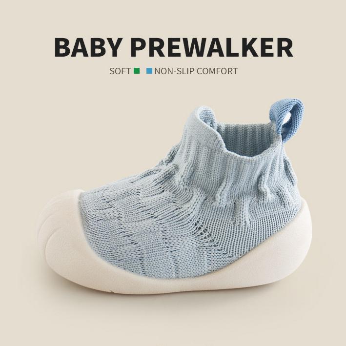 Baby Soft-soled Floor Socks Baby Cool Toddler Shoes Solid Color Non-slip Children's Shoes