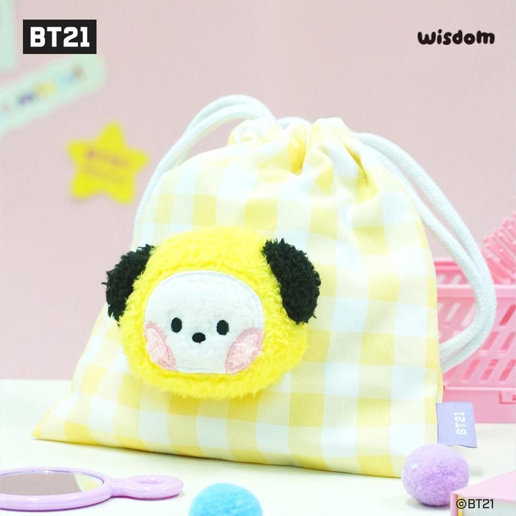 BTS (Бантан Бойз) Мини-чехол для лица BT21, Официальный, Оригинальный, Аутентичный, K-POP, idol