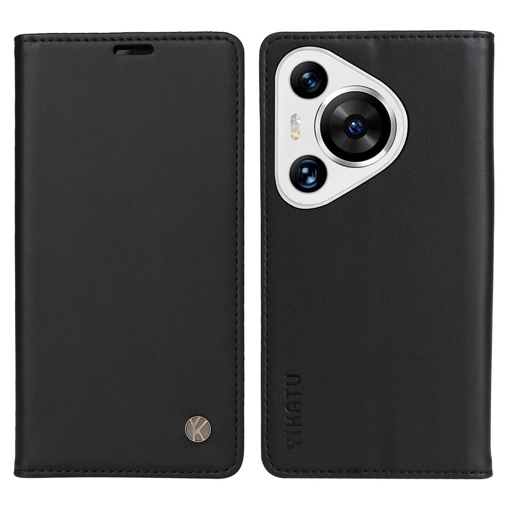 YIKATU YK-001 For Huawei Pura 70 Pro/Pura 70 Pro+ Case Wallet Flip Leather Phone Cover Hidden Magnetic