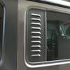 Накладка на заднее стекло автомобиля, декоративная рамка для Jeep Wrangler JL для JT Gladiator 2018, 4-дверная версия, металлические автомобильные аксессуары