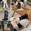 Knitted Leg Warmers Warm Long Socks Casual Knee Socks Autumn Winter