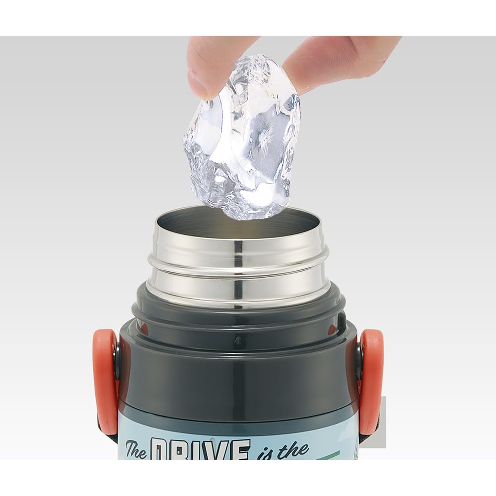 Бутылка для воды Skater Child Friendly, легкая, из нержавеющей стали, 2-сторонняя, 430 мл, Disney Cars 24 для детей, чашка для питья, в комплекте