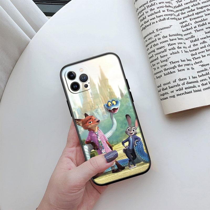 Чехол для телефона Disney Зверополис для Motorola Moto Edge 60 60s 70 G86 G56 G54 E14 G04S G45 G54 G64 Pro Power Neo Fusion