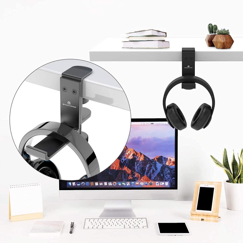APPHOME Headphone Hanger Aluminum Foldable AH-UDH