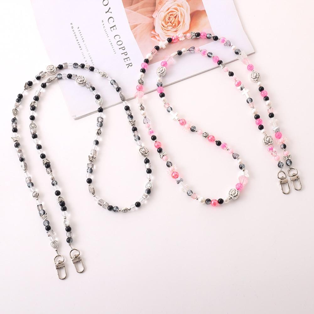 Ремешок-кроссбоди для мобильного телефона против потери, ремешки для телефона на шею в виде сердечек, аксессуары для чехла телефона