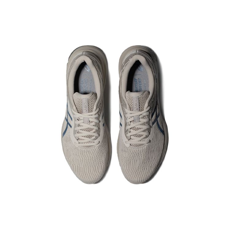 Asics Gel-Pulse 11 Спортивная ткань Синтетическая кожа Прочные Дышащие Низкие Повседневные Кроссовки для бега Мужские кроссовки Серый Синий 1011B293-022