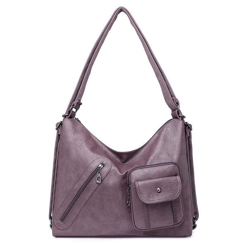 Женский модный вместительный рюкзак-сумка через плечо 2025