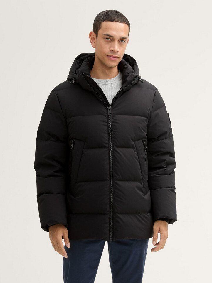 Mid-season Jacket Tom Tailor Down Jacket With Detachable Hood (1042521) Black