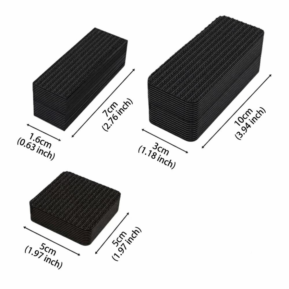 Thin Hidden Design Car Floor Mat Fixation Sticker Dashboard Pad Tape Car Interior Fixing