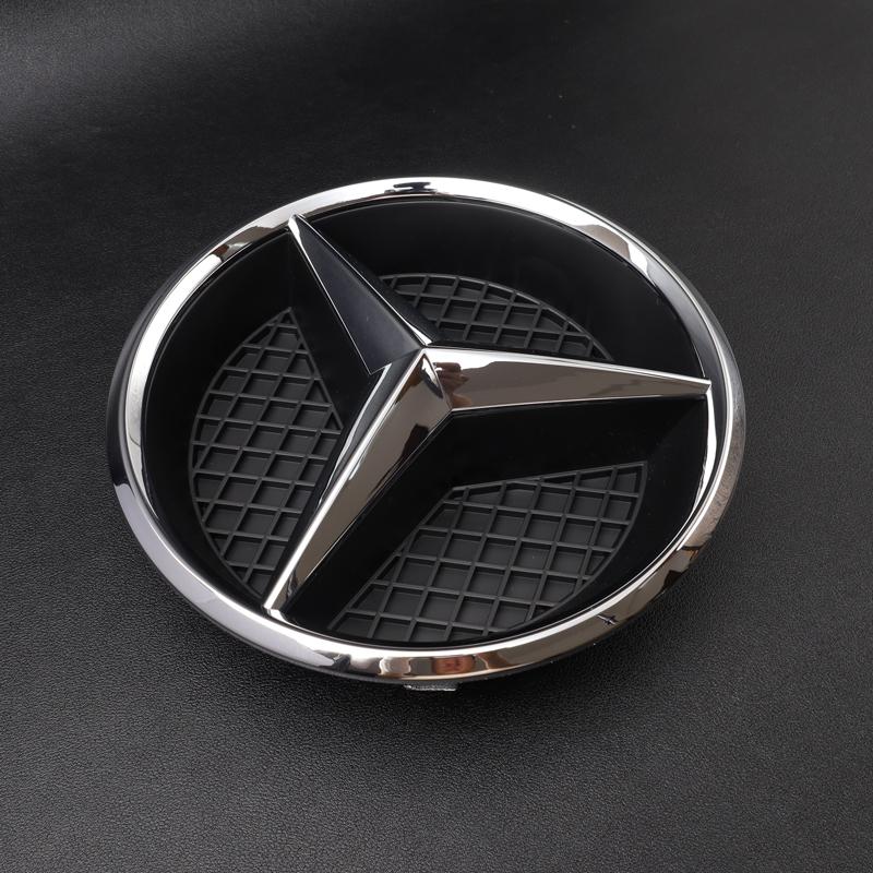 3D Front Grille Star Logo Emblem For Mercedes Benz C E R V VITO S CLA CLB W176 GL GLE GLC GLS W204 W205 W213 W253 Badge