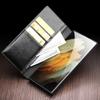 Роскошный складной чехол из натуральной кожи для Samsung S25/S24/S23/S22 Plus Ultra со слотами для карт