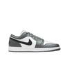Air Jordan 1 Low Железно-серый Черный Мужские Кроссовки Белый 553558-152