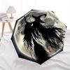1pc Moon Witch Automatic Umbrella High Quality Canopy, Portable Folding Umbrella with, Ideal Gift for - Travel 199