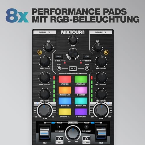 Reloop Mixtour Pro DJay Pro AI DJ-контроллер Reloop