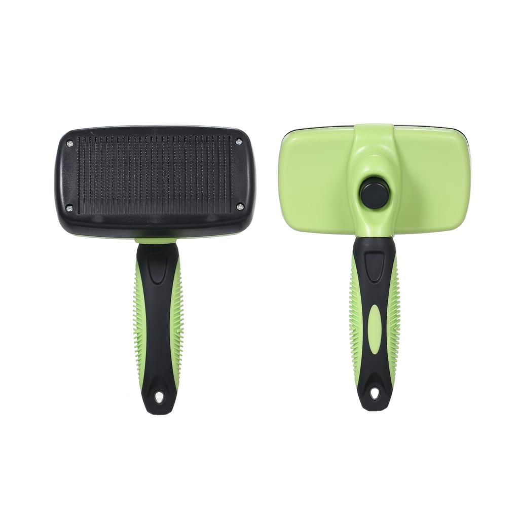 Steel Wire Needle Retractable Brush, Self cleaning Slicker Brush,For Pet Grooming, Easy to Clean, Suitable for Small