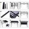 Outdoor Picnic Outdoor Roll Camping Load Capacity Easy To Storage Bag Fishing Table, Table, Foldable, Extendable, Table, Table, Lightweight, 50kg,
