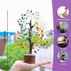 Crocon Seven Chakra Gemstone Tree Feng Shui Figurine Money Bonsai Good Luck Reiki Healing Crystals Wealth Room Table Décor