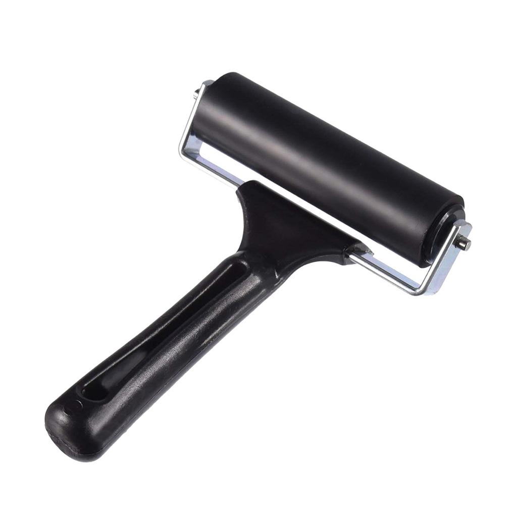 2шт валик Brayer 6см прочный резиновый ручной валик штамповочный инструмент для гравюры живопись ремесло