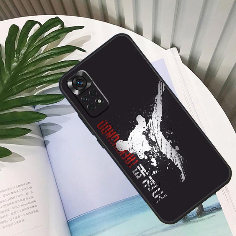Чехол Funda Kung Fu Taekwondo Karate для Xiaomi Redmi Note 14 10 11 12 13 15 Pro Plus Чехол для Redmi 15 15C 14C 12C 10C 13C