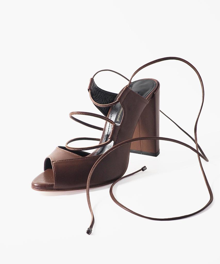 Heedimensional Tiline Sandals Chocolate Brown