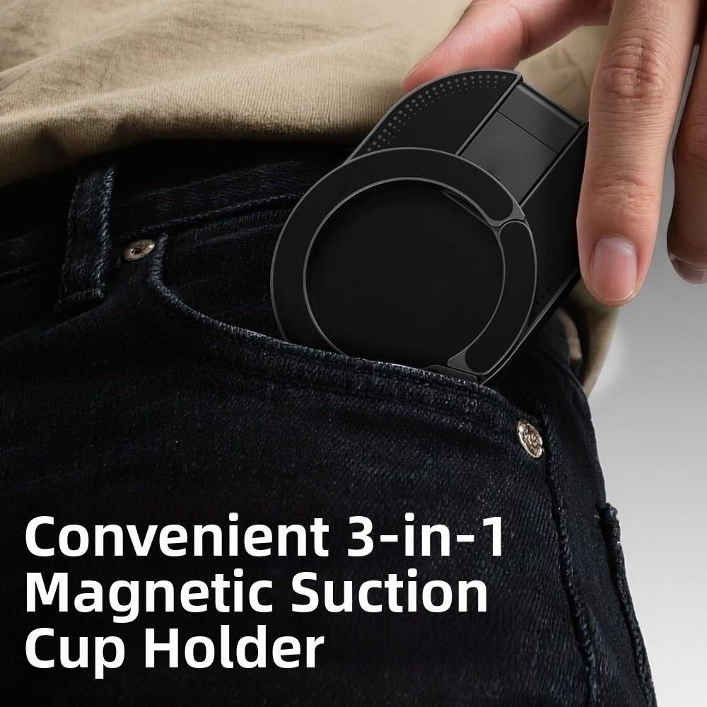 3-in-1 Magnetic Phone Holder Suction Cup Phone Mount Phone accessories Magnetic Phone Stand Gym