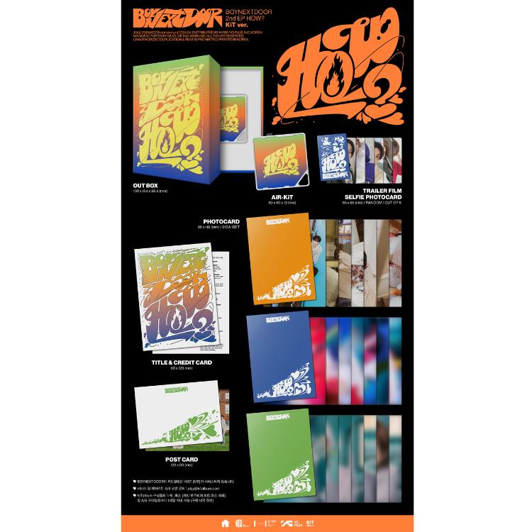 KiT Ver BOYNEXTDOOR 2-й EP КАК?