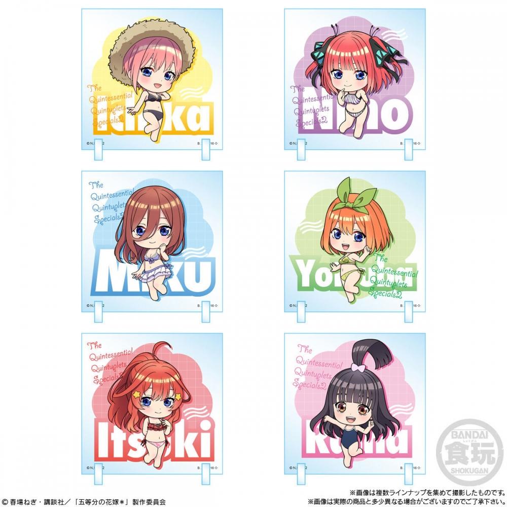 The Quintessential Quintuplets Chibi Characryl The Quintessential Quintuplets 1 коробка 10 шт. 