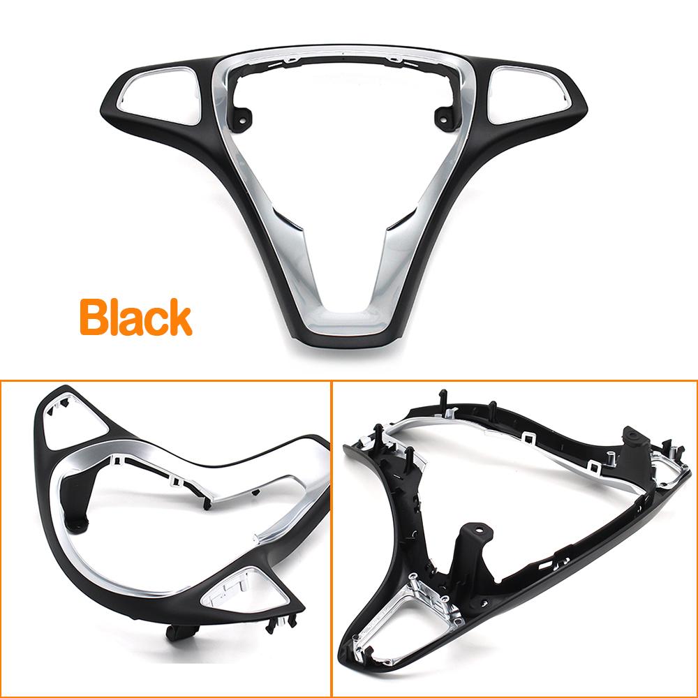 Interior Car Steering Wheel Chrome Cover Panel Trim Replacement For Mercedes Benz GLE GLS Vito V Class W166 W292 W447 W448