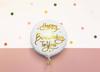 Happy Birthday To You Foil Balloon, White, 35cm